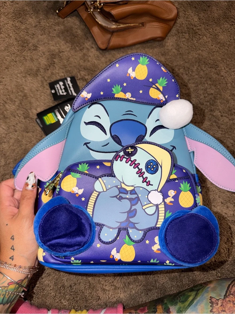 Disney loungefly glow in the dark stitch limited edition 2024